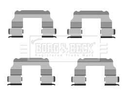 Accessory Kit, disc brake pad (BBK1420)