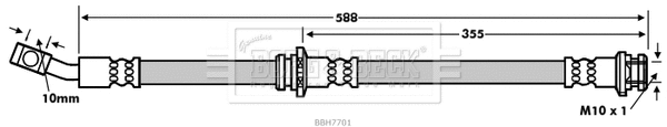 Brake Hose (BBH7701)