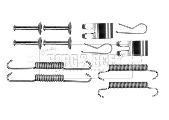 Accessory Kit, parking brake shoes (BBK6307)