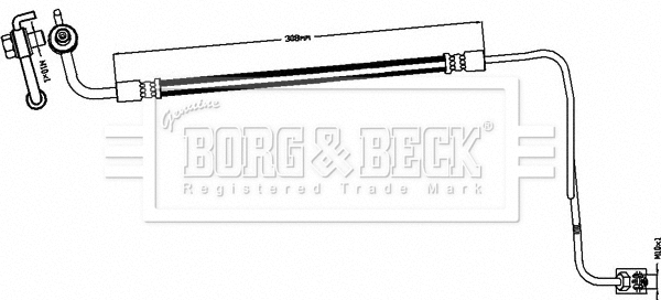 Brake Hose (BBH8497)