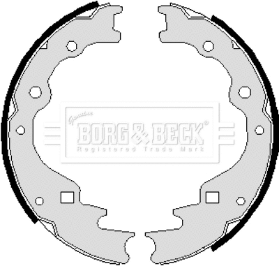 Brake Shoe Set (BBS6009)