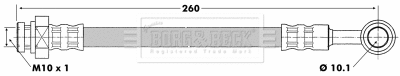 Brake Hose (BBH6494)