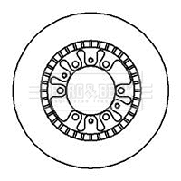 Brake Disc (BBD4158)
