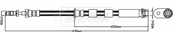 Brake Hose (BBH8501)