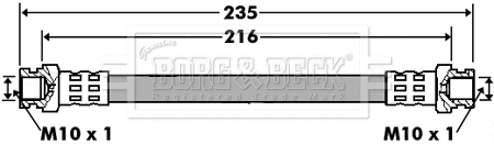 Brake Hose (BBH7427)