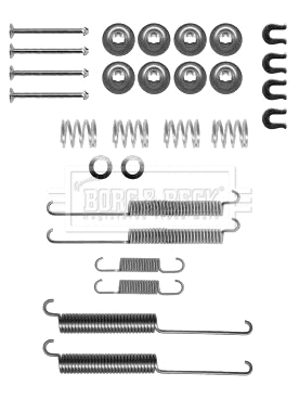 Accessory Kit, brake shoes (BBK6254)