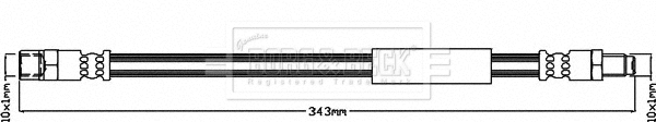 Brake Hose (BBH8393)