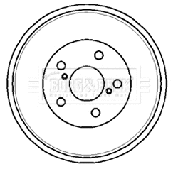 Brake Drum (BBR7179)