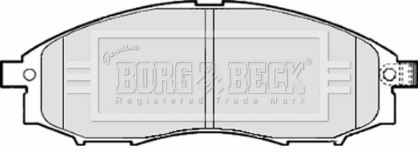 Brake Pad Set, disc brake (BBP1922)
