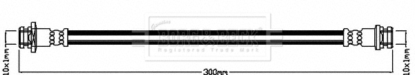 Brake Hose (BBH8146)