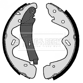 Brake Shoe Set (BBS6355)