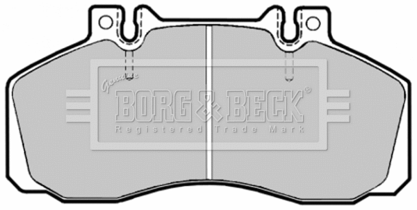Brake Pad Set, disc brake (BBP1121)