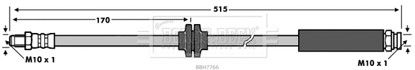 Brake Hose (BBH7766)