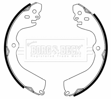 Brake Shoe Set (BBS6495)