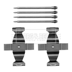 Accessory Kit, disc brake pad (BBK1482)