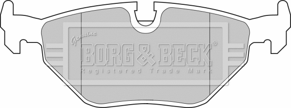 Brake Pad Set, disc brake (BBP1483)