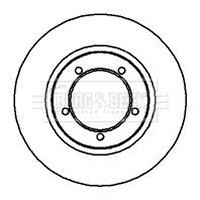 Brake Disc (BBD4045)