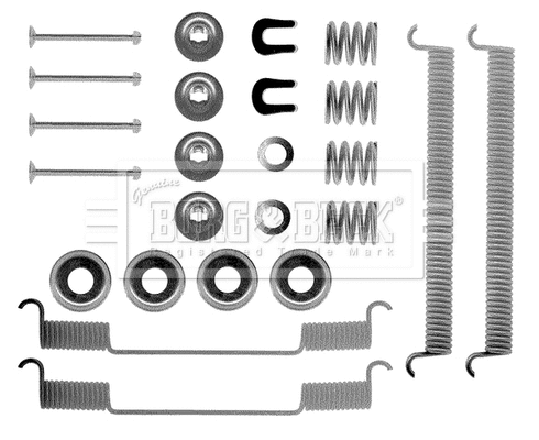 Accessory Kit, brake shoes (BBK6065)