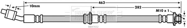 Brake Hose (BBH7652)