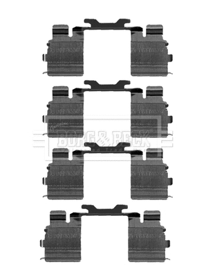 Accessory Kit, disc brake pad (BBK1302)