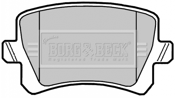 Brake Pad Set, disc brake (BBP2044)