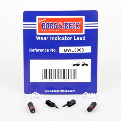 Warning Contact, brake pad wear