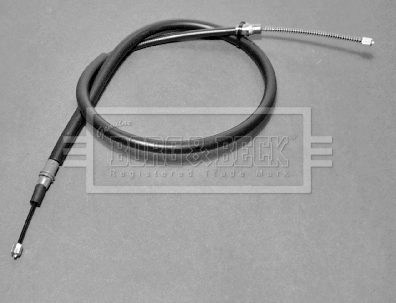 Cable Pull, parking brake (BKB1381)