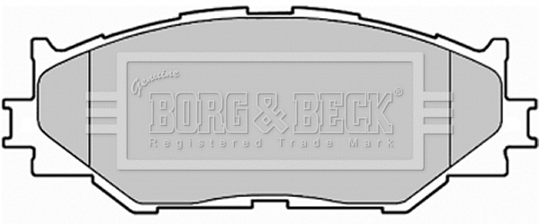 Brake Pad Set, disc brake (BBP1993)