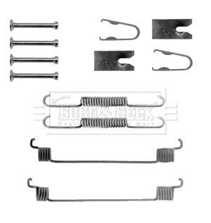 Accessory Kit, brake shoes (BBK6154)