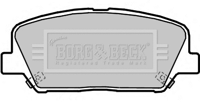 Brake Pad Set, disc brake (BBP2364)
