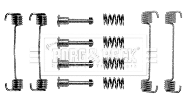 Accessory Kit, brake shoes (BBK6002)
