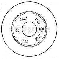 Brake Disc (BBD4590)