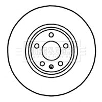 Brake Disc (BBD5819S)
