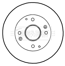 Brake Disc (BBD4350)