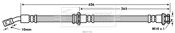 Brake Hose (BBH7702)