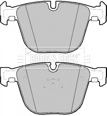 Brake Pad Set, disc brake (BBP2188)