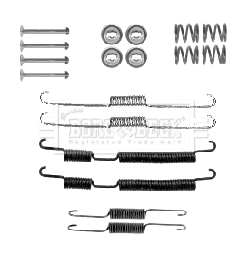 Accessory Kit, brake shoes (BBK6234)