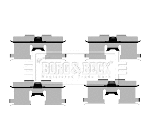 Accessory Kit, disc brake pad (BBK1314)