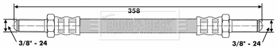 Brake Hose (BBH6245)