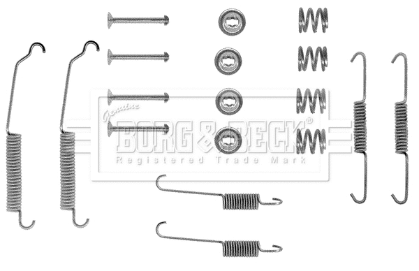 Accessory Kit, brake shoes (BBK6010)