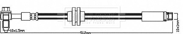 Brake Hose (BBH8365)