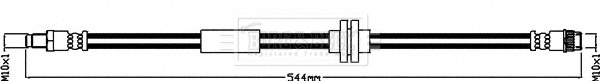 Brake Hose (BBH8456)