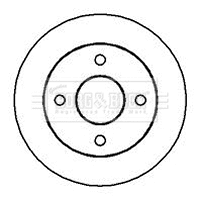Brake Disc (BBD4889)