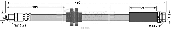Brake Hose (BBH7781)