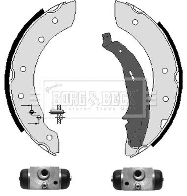 Brake Shoe Set (BBS1076K)