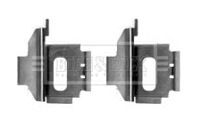 Accessory Kit, disc brake pad (BBK1348)