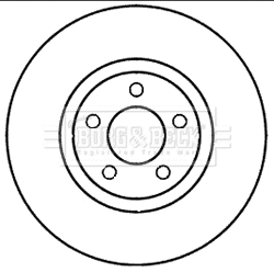 Brake Disc (BBD5980S)