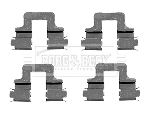 Accessory Kit, disc brake pad (BBK1230)