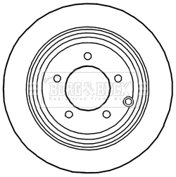 Brake Disc (BBD4820)