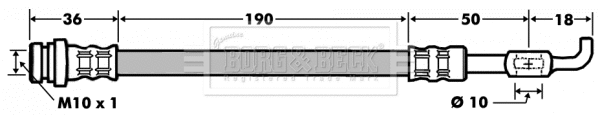 Brake Hose (BBH7481)